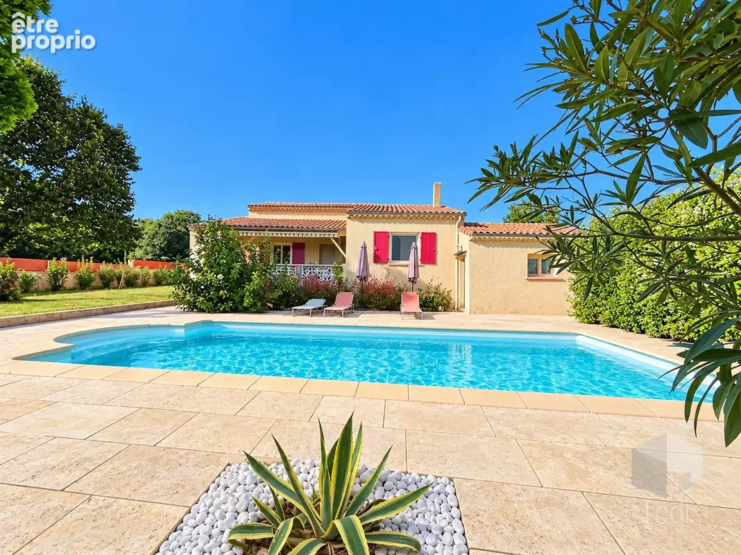 SAUZET, Maison de plain-pied 120 m2 avec piscine - photo 2