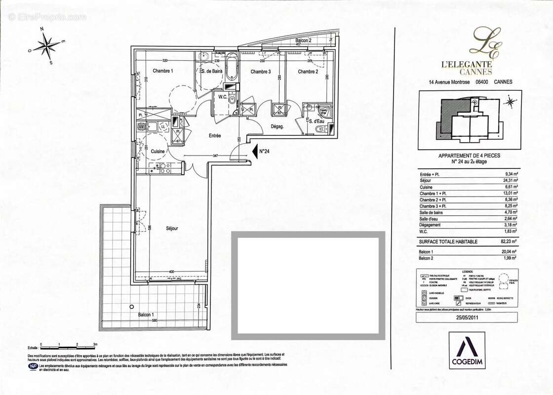 Appartement à CANNES