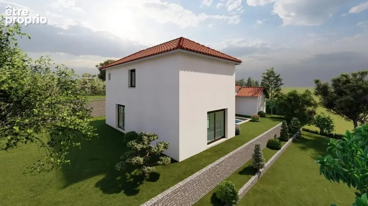 Joli terrain avec permis de construire accorde - photo 3