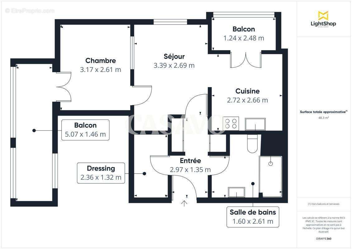 Appartement à AIX-EN-PROVENCE