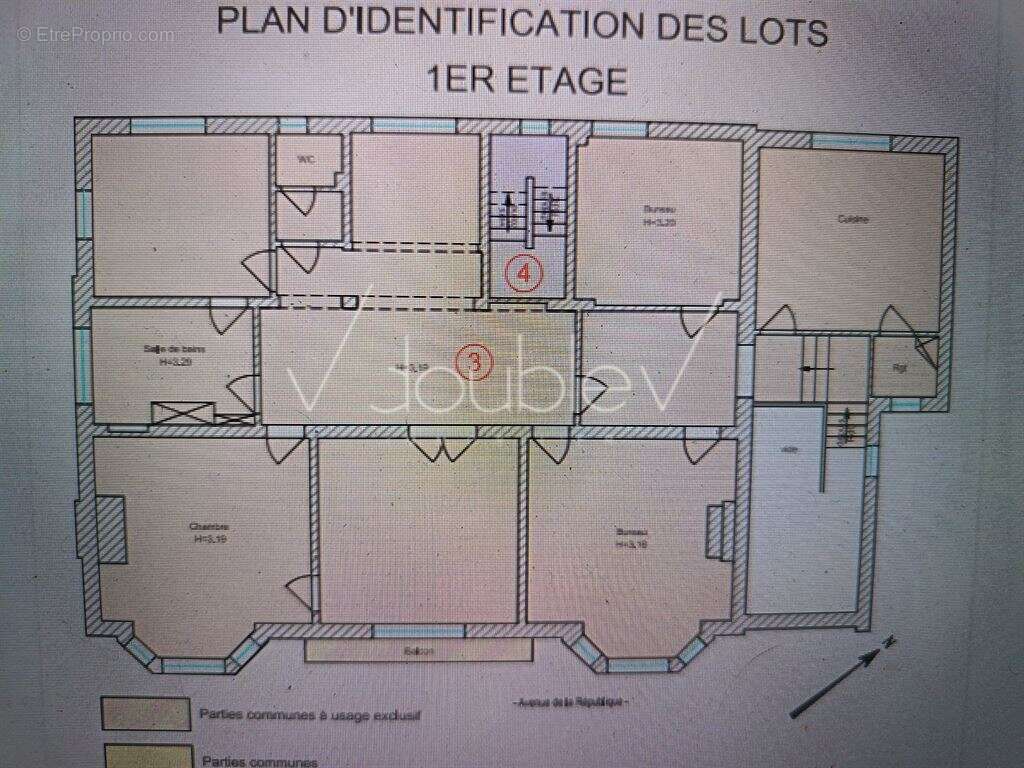 Cachet pour cet appartement T4/T5- 163 m² à rénover - photo 9