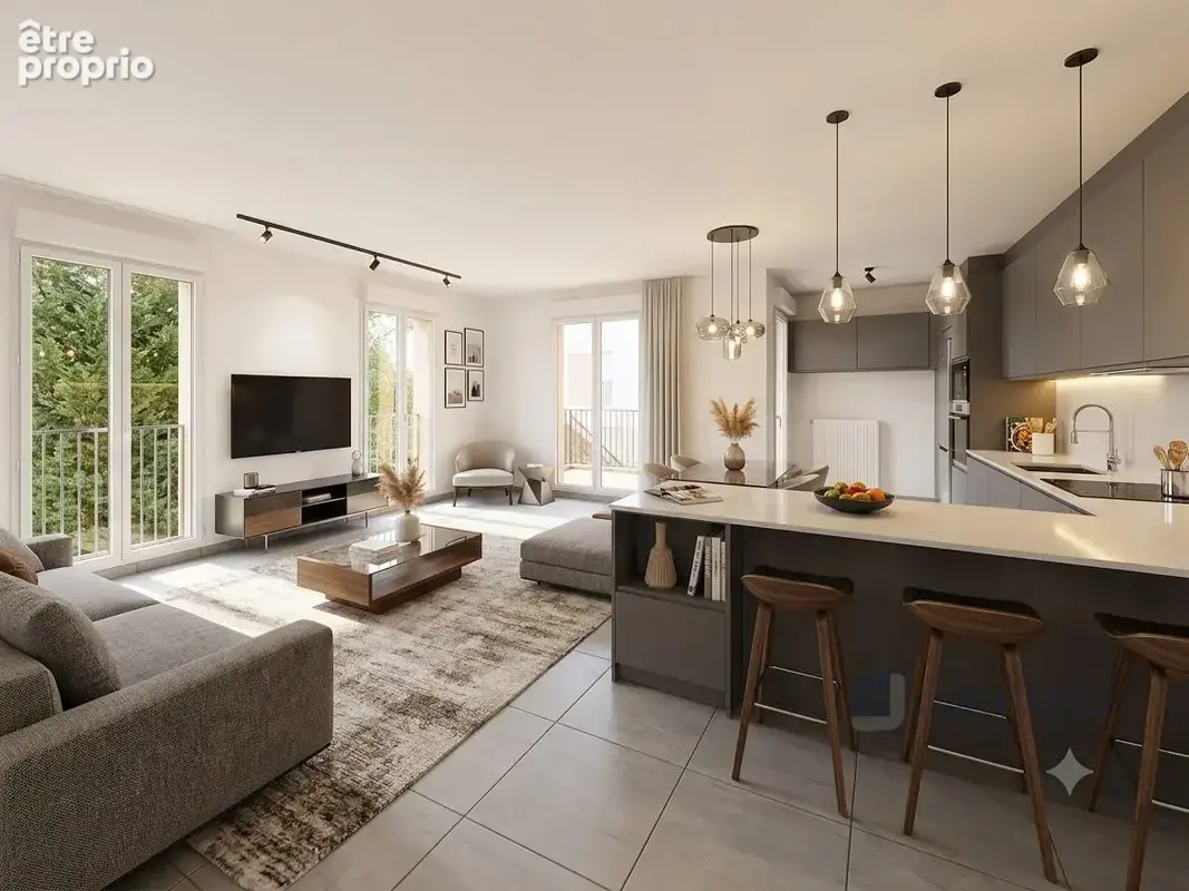 Appartement 84 m² à Lentilly  - photo 2