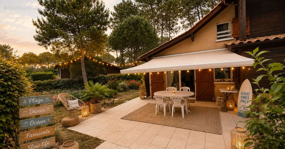 Maisonnette avec grand jardin, piscine et fort potentiel d'agrandissement Lacanau 3 pièce(s) 40 m2 - photo 16
