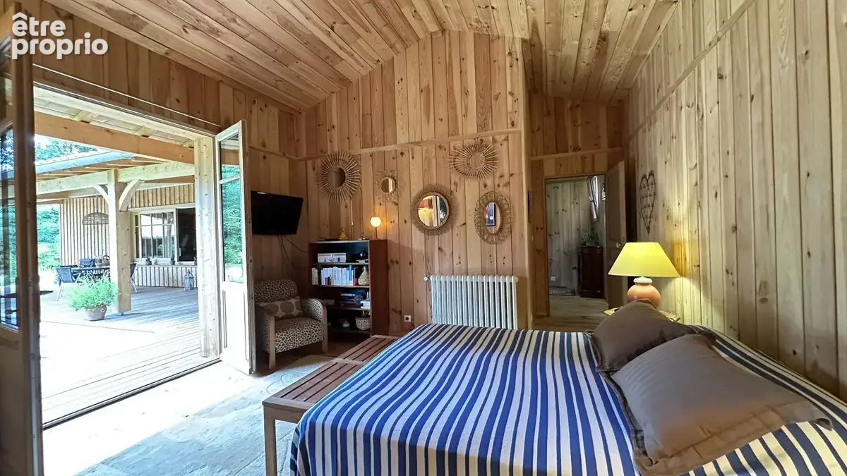 Ensemble immobilier dont villa ossature bois de type t4 de 165  +  dependance de 120 m2 - photo 15