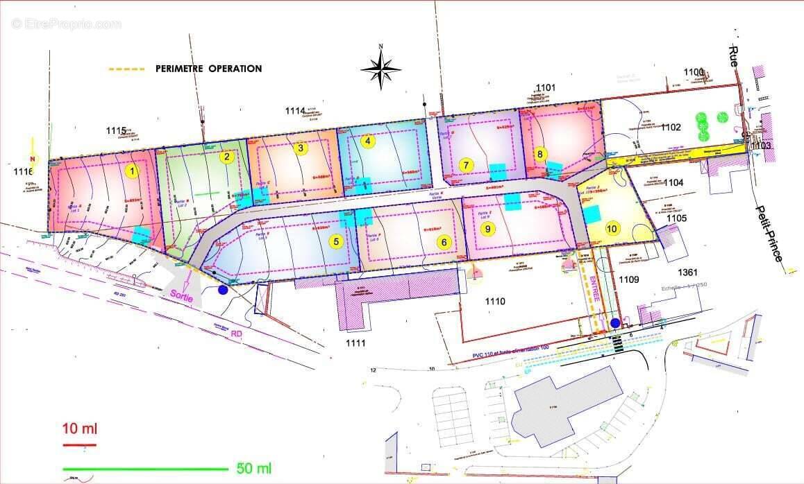 Terrain à SAINT-VINCENT