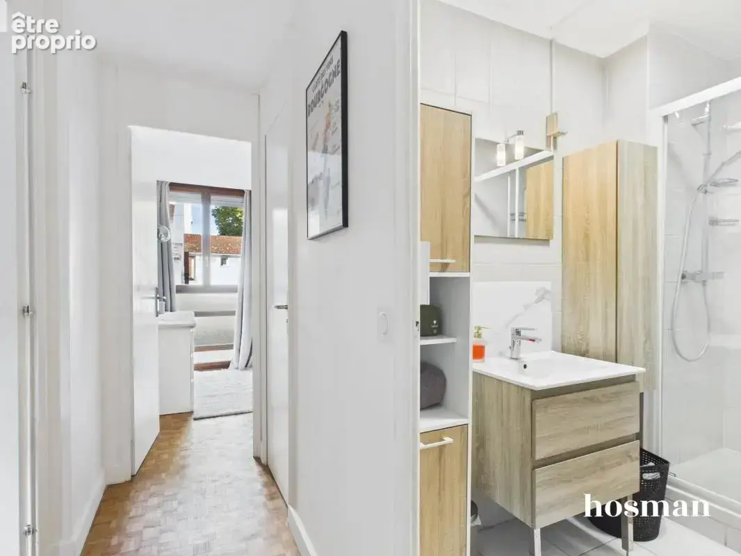 Agréable T3 bis de 70,95m² rue Richelieu à Villeurbanne, entièrement rénové -lumineux-traversant- deux balcons-un garage - photo 14