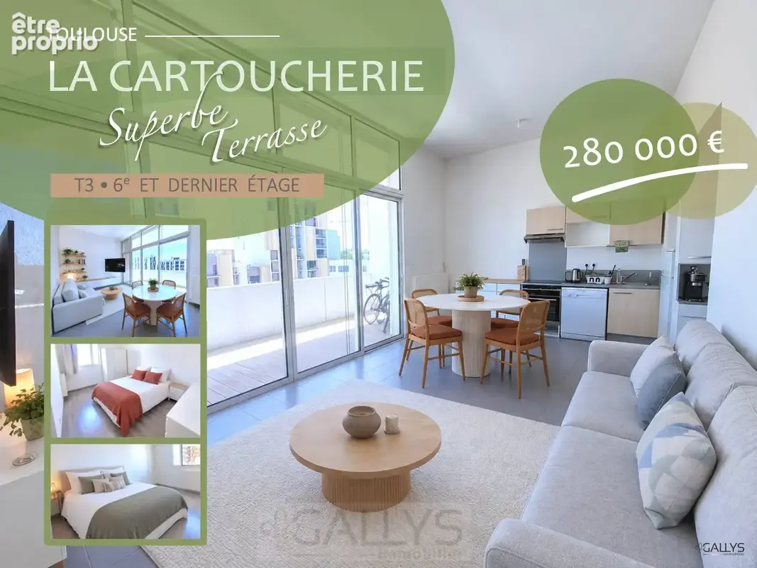 Appartement à TOULOUSE