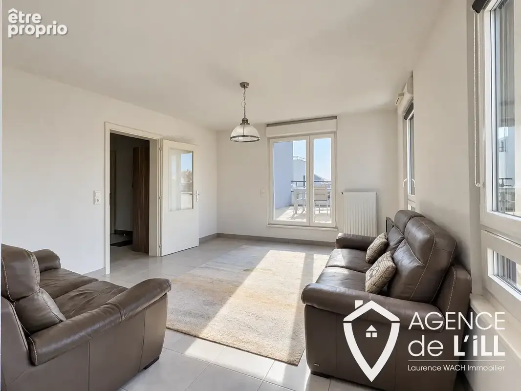 Appartement 3 pièces de 80,17 m2 avec terrasse, balcon, double garage et cave à sélestat - photo 5