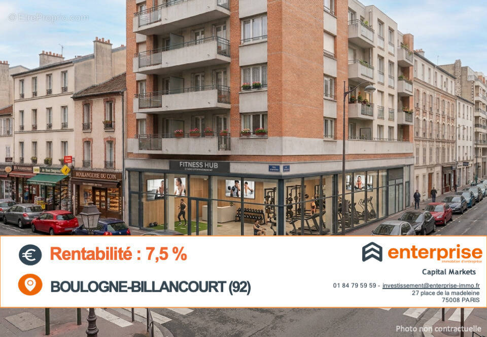 Commerce à BOULOGNE-BILLANCOURT