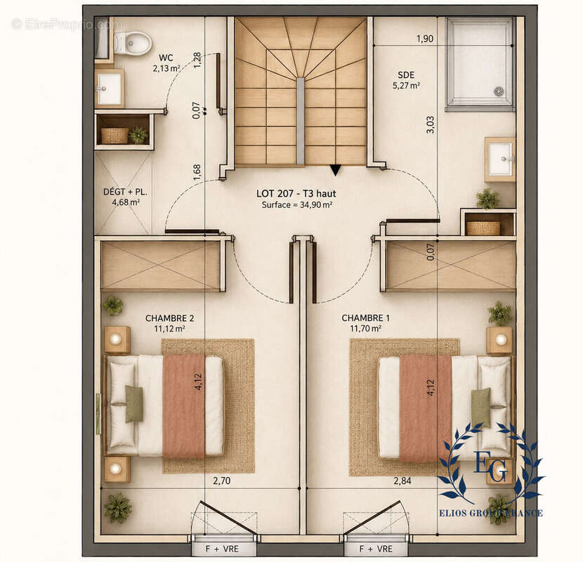 Appartement 72 m² à Montpellier  - photo 3