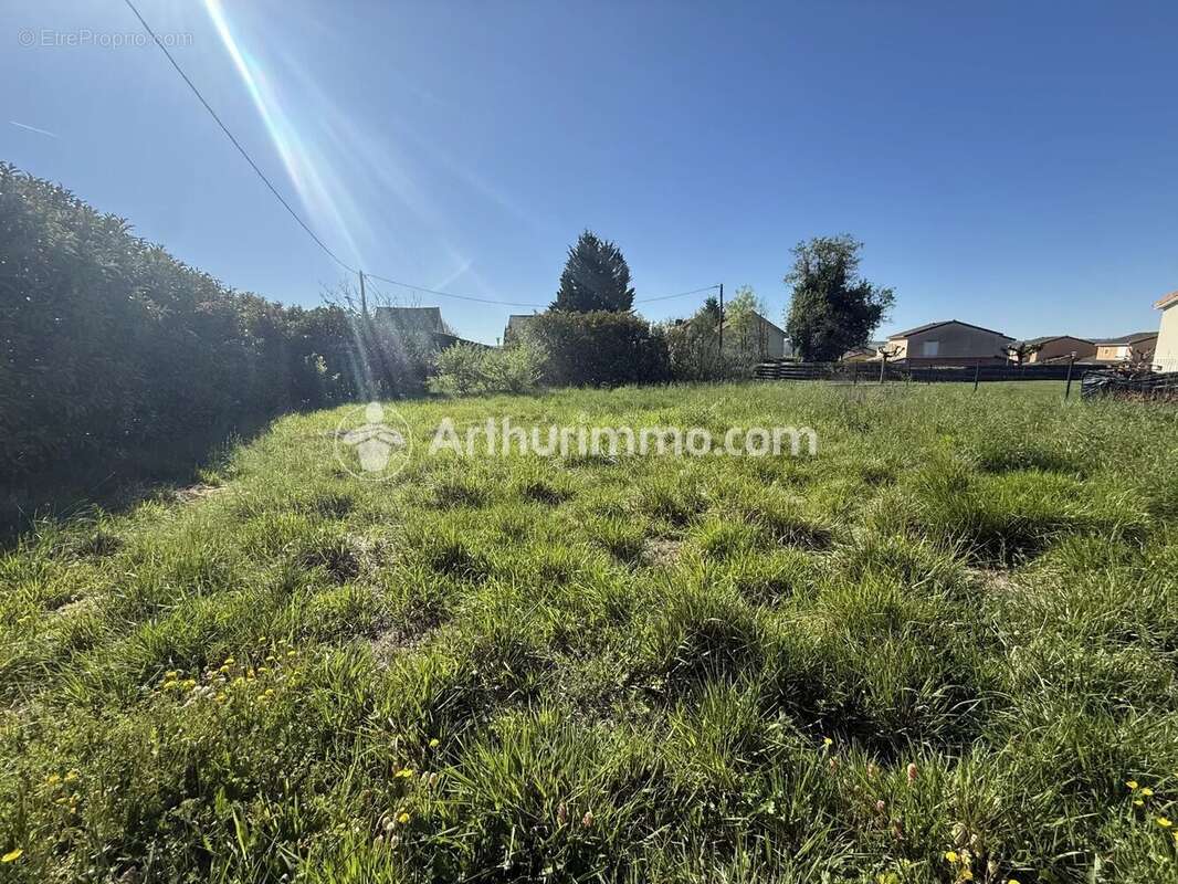 Terrain à SAINT-ASTIER