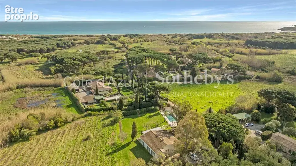 Ramatuelle Pampelonne propriété 162 m² terrain 7130 m² vignes piscine plage à pied - photo 1