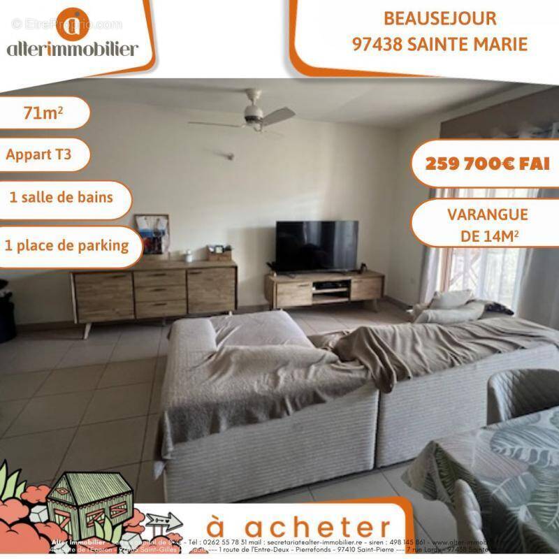 Appartement à SAINT-DENIS