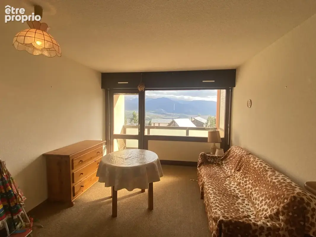 FONT-ROMEU - Joli studio-cabine de 21 m2 exposé sud avec balcon - photo 3