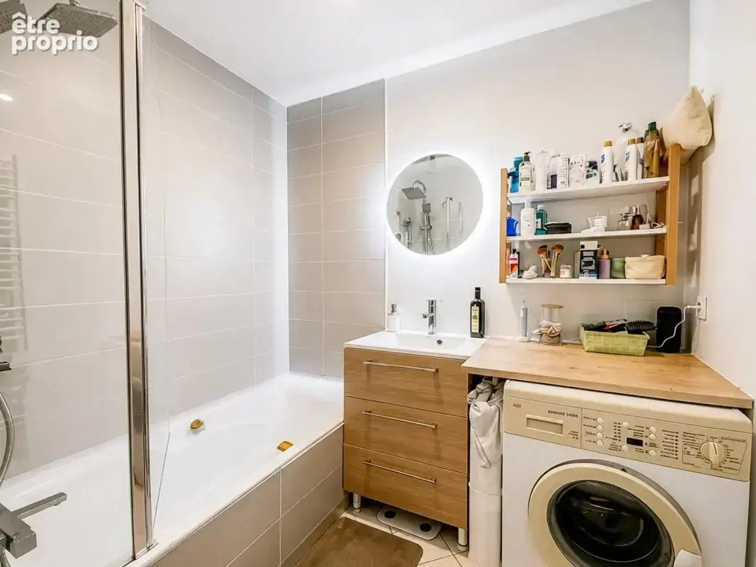 Villeurbanne –t3 de 64 m² – balcon – garage – cave – domotique - photo 10