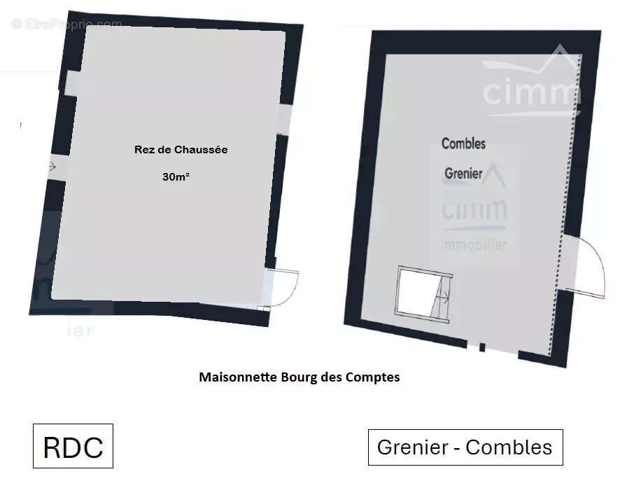 Maison à BOURG-DES-COMPTES