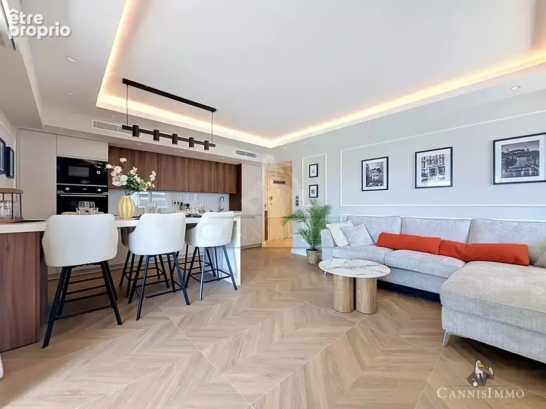Appartement 4p cannes forville - photo 3