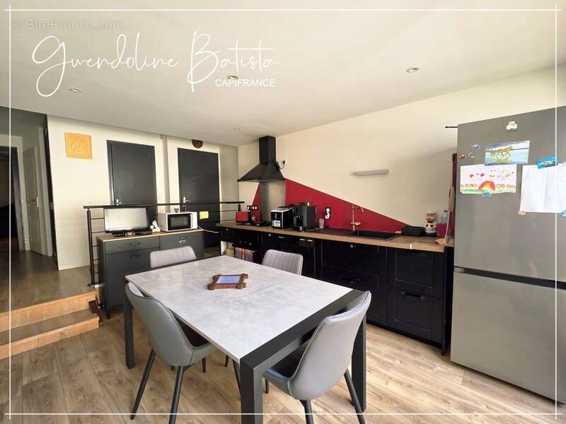 Maison de village en pierre 93m² (150m² surface utile) - 2 chambres - Terrasse 16m² - photo 4
