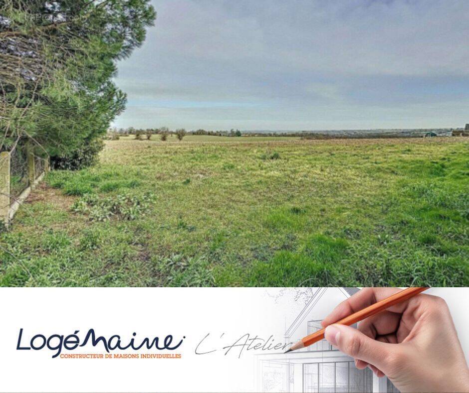 Terrain à MONTREUIL-SUR-LOIR