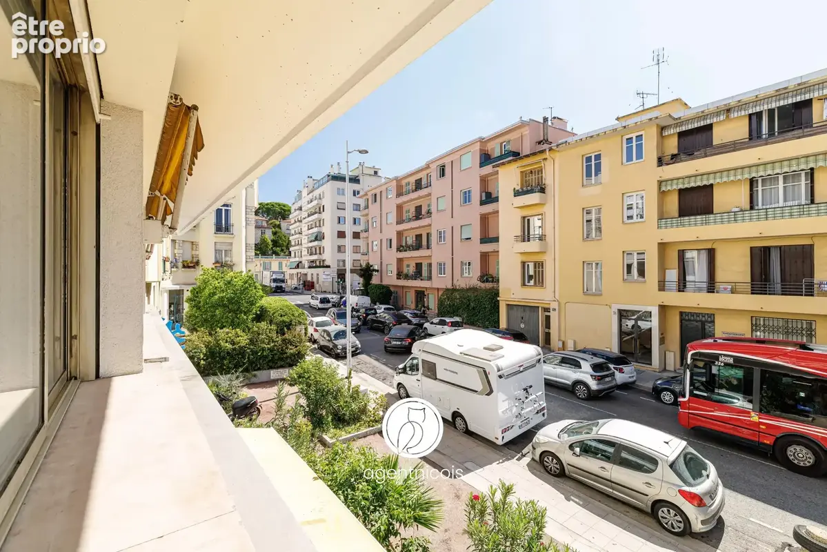 Nice // libération - rue raiberti : 3 pieces / traversant sud-nord / balcons / cave - photo 21