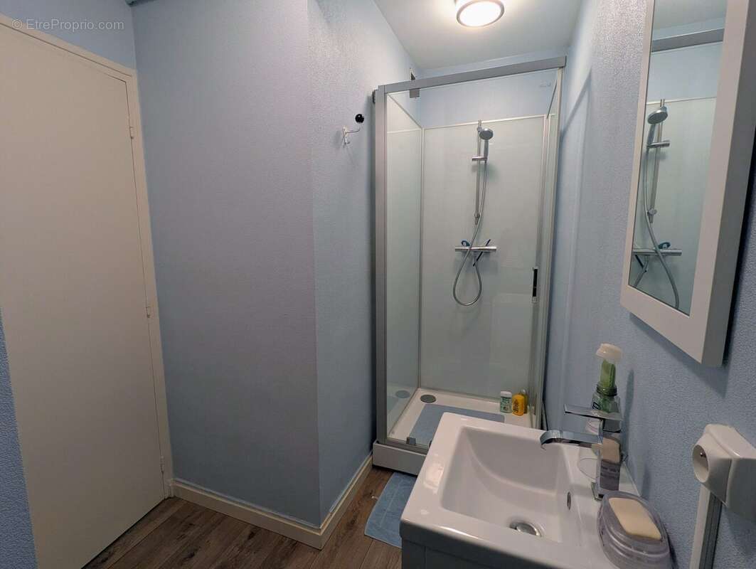 salle d'eau 1 - Appartement à GRANDCAMP-MAISY
