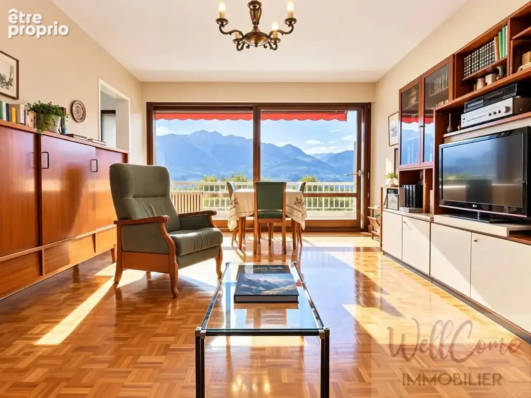 Tresserve vue lac & montagnes appartement 96 m² avec cave - photo 6