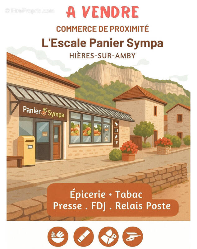 Commerce à HIERES-SUR-AMBY