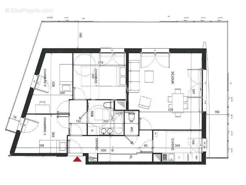 Appartement à CLICHY