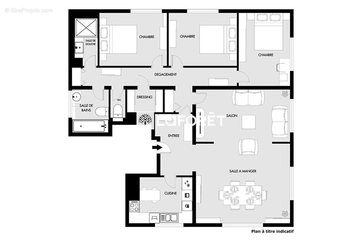 Appartement à PARIS-15E