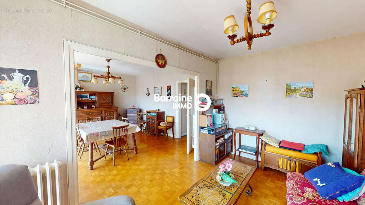 Lorient nouvelle ville - appartement t4 de 71m² avec grand balcon et garage - photo 5