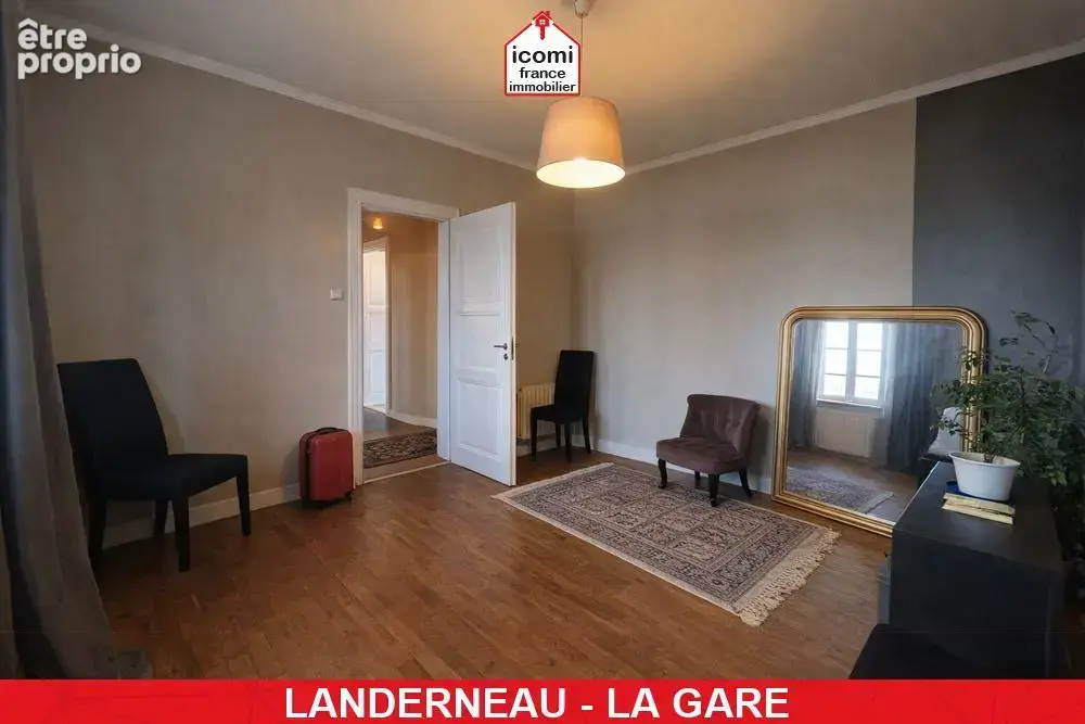Finistere - landerneau (29800) - a vendre - maison 140m² - 6 chambres - grande piece de vie - 1000m² de terrain - centre ville - - photo 8