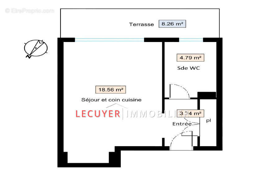Appartement 27 m² à Vallauris  - photo 7