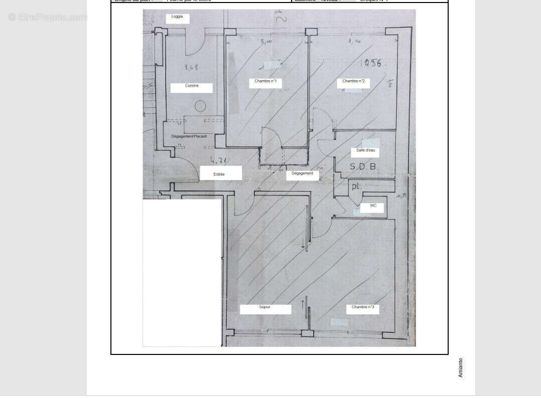 Appartement à PARIS-19E