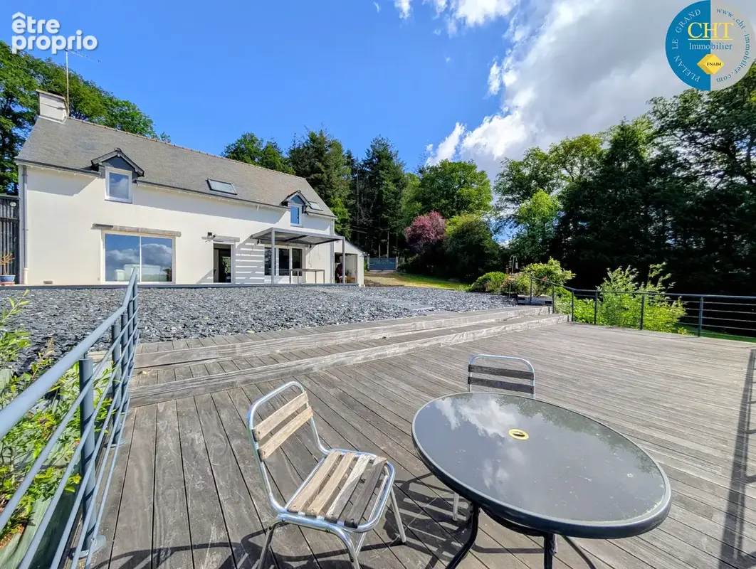 Propriété d'exception : maison familiale avec étang à paimpont (35380) avec cht immobilier - photo 40