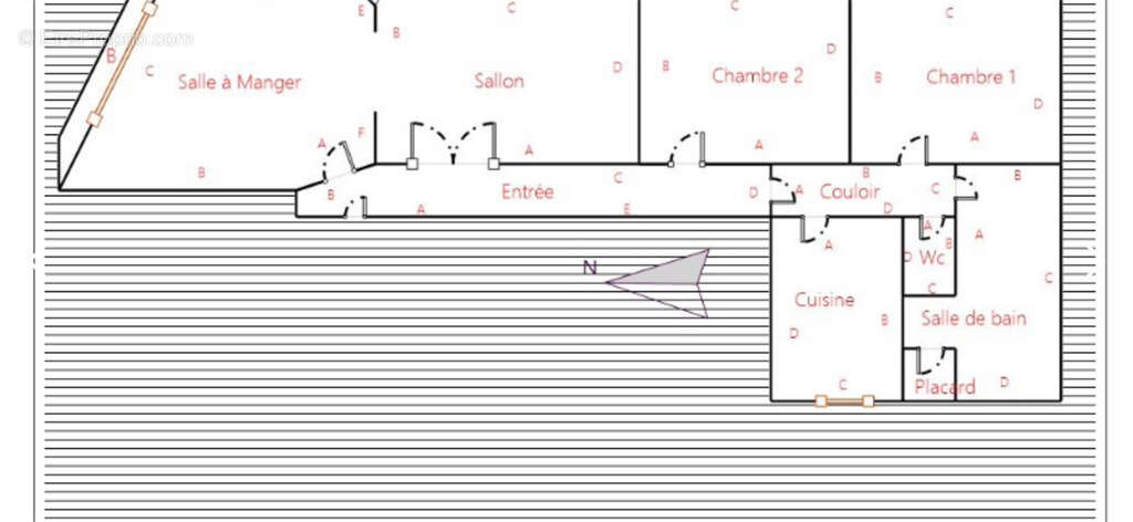 Appartement à PARIS-18E