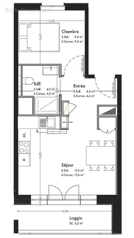 Appartement 36 m² à Chatel  - photo 7