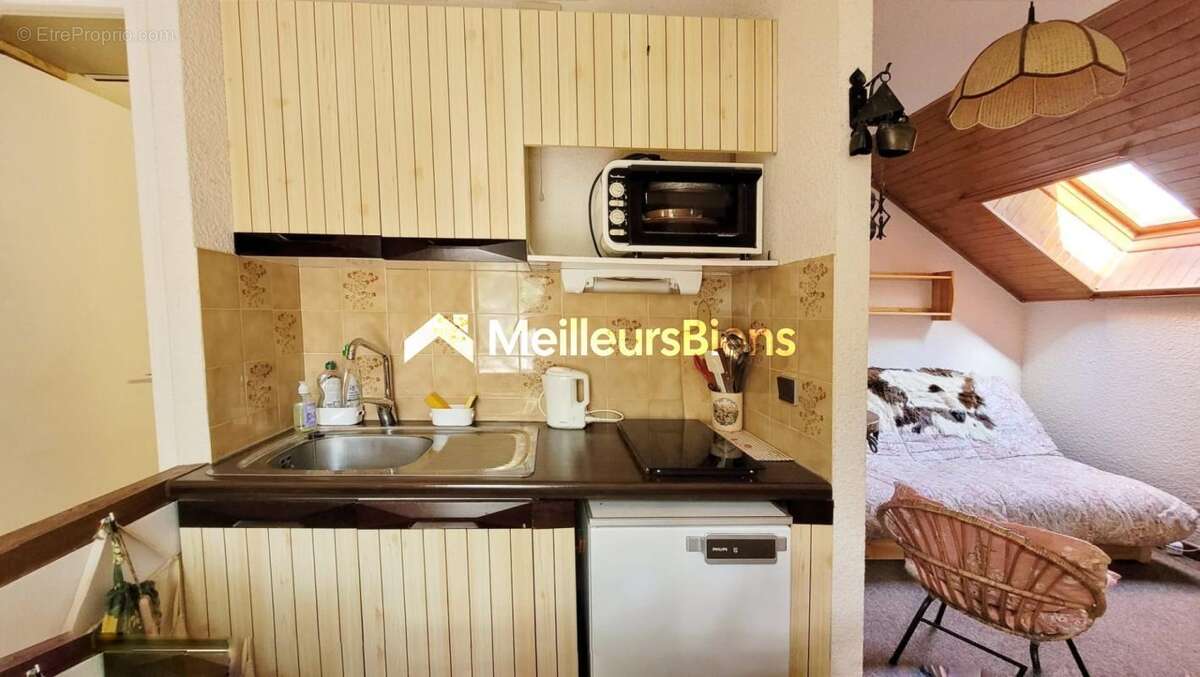 Studio aux Orres 20 m² avec balcon, cave et casier à skis - photo 11