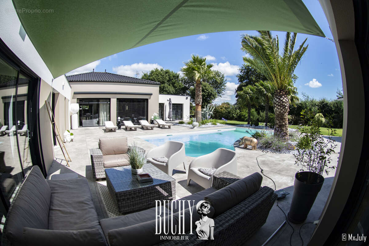 Villa contemporaine de plain-pied avec piscine - photo 5