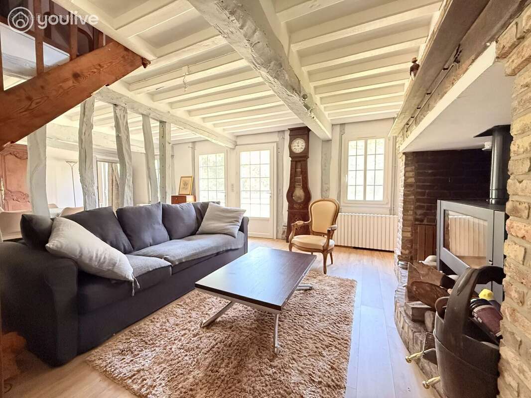 Longère normande d'exception - 143 m² - Parc arboré de 2 406 m² - Boudeville - photo 6