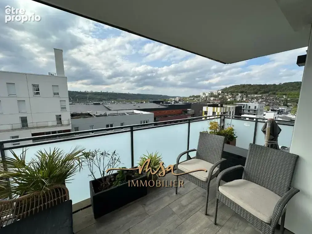 Rouen docks 76 - residence neuve - f4 de 85m2 - terrasse = 2 garages - photo 6