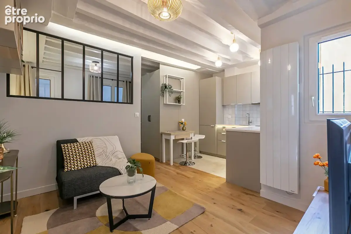Appartement 27m² à paris 3e arrondissement - photo 2