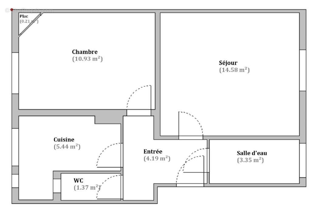 Appartement à PARIS-8E