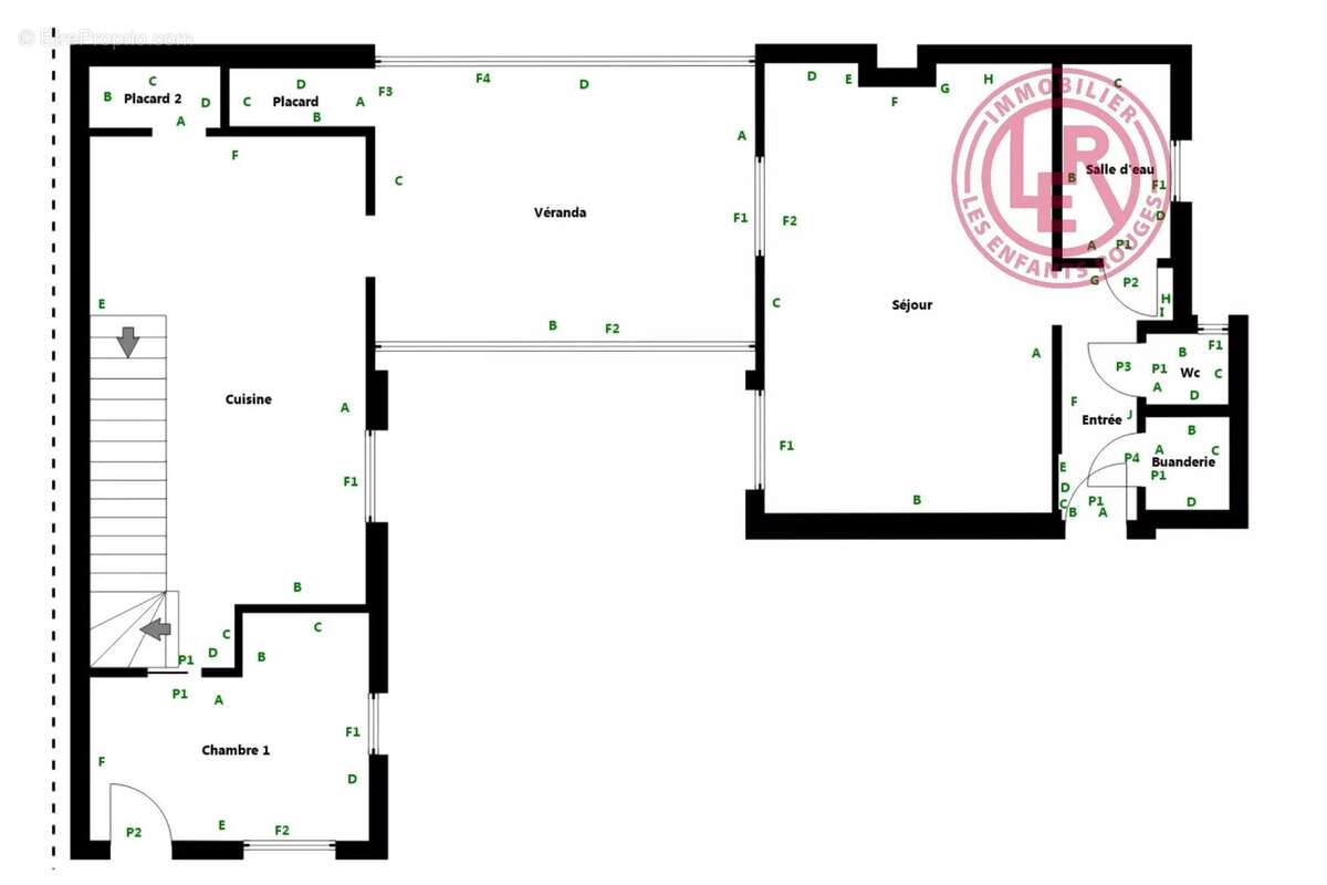 Appartement à PARIS-15E