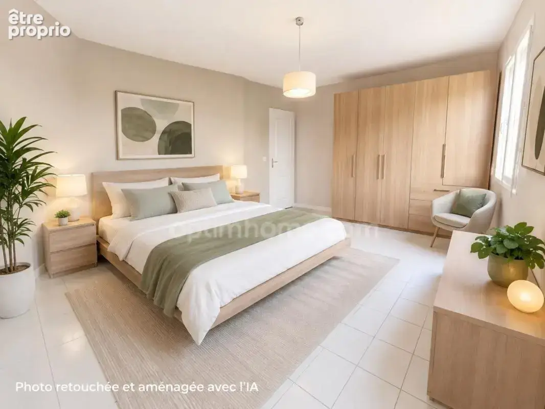 Maison de plain-pied 155 m² avec garage de 92m2, piscine et terrain arboré à MONTAGNAC (34) - photo 4