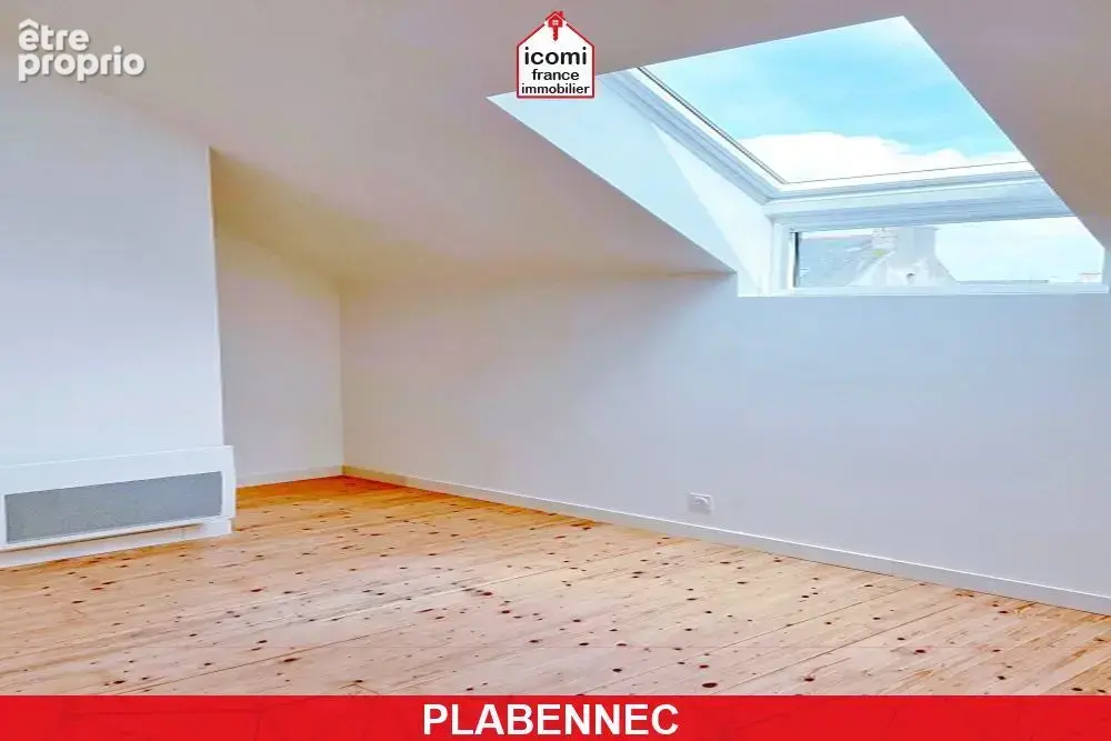 Finistere - plabennec (29860) - a vendre - appartement t2 45m² - dalle beton - 1 chambre - duplex - locataire en place - bon ren - photo 6