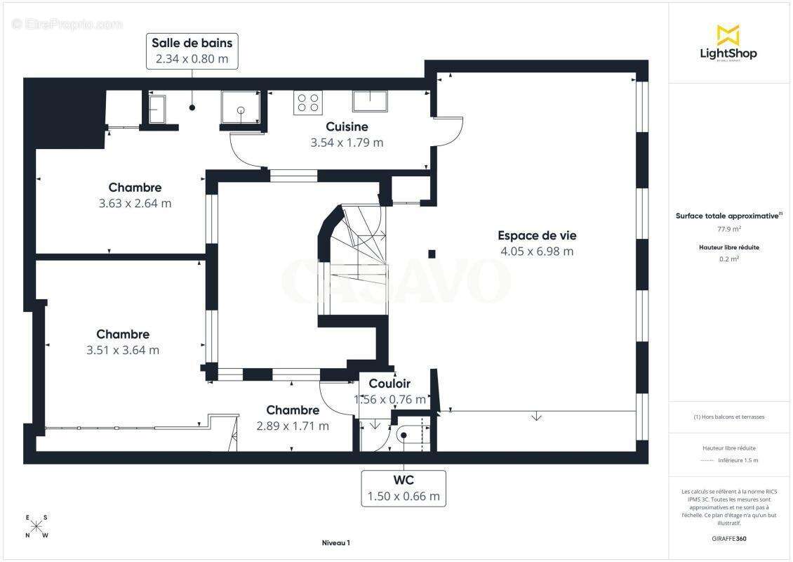Appartement à PARIS-4E