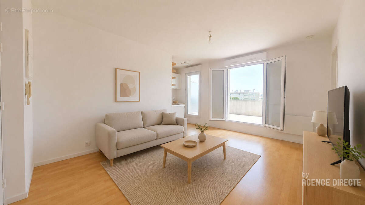 Jules Verne - Apt T2 avec terrasse exceptionnelle et potentiel duplex + Box - photo 3