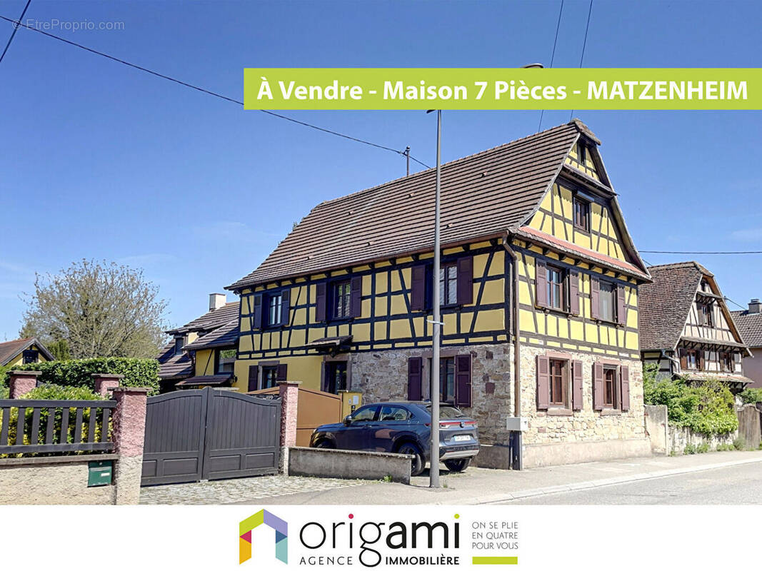 Maison à MATZENHEIM