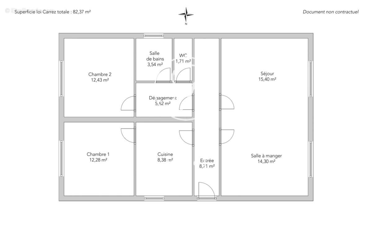 Appartement à PARIS-18E