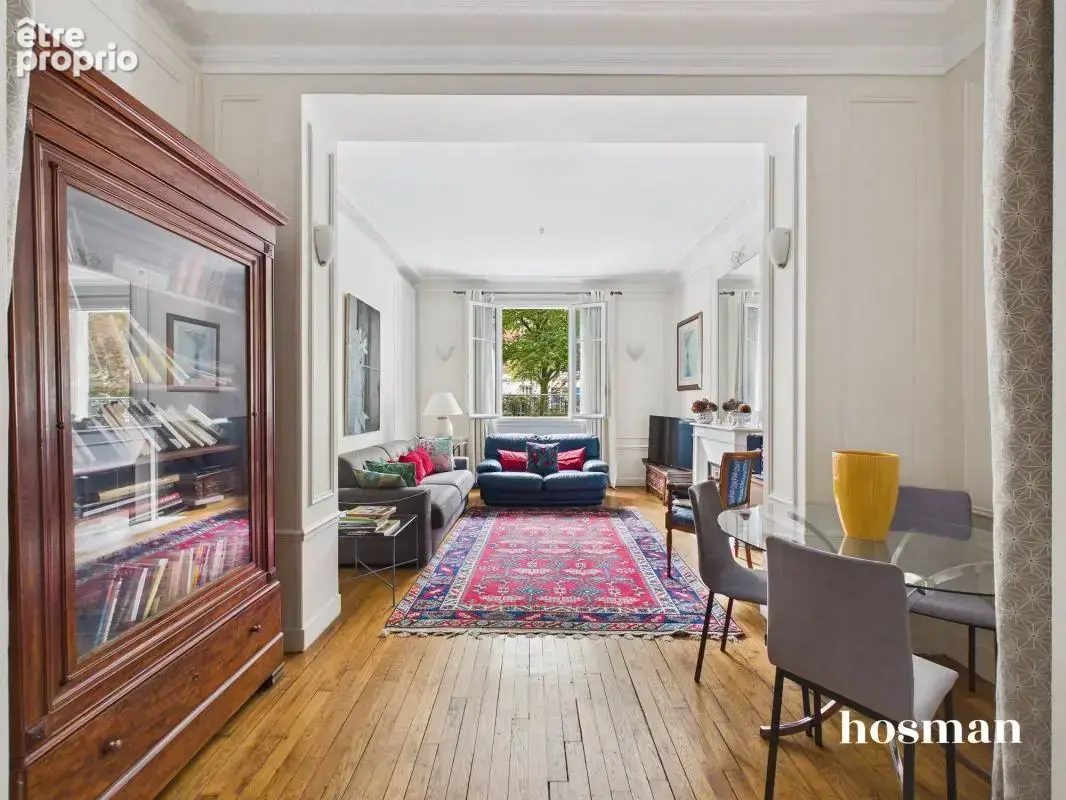 Appartement 3 pièces, 82 m² - Charme de l'ancien donnant sur le Square de Clignancourt -Jules Joffrin Paris 18ème - photo 5